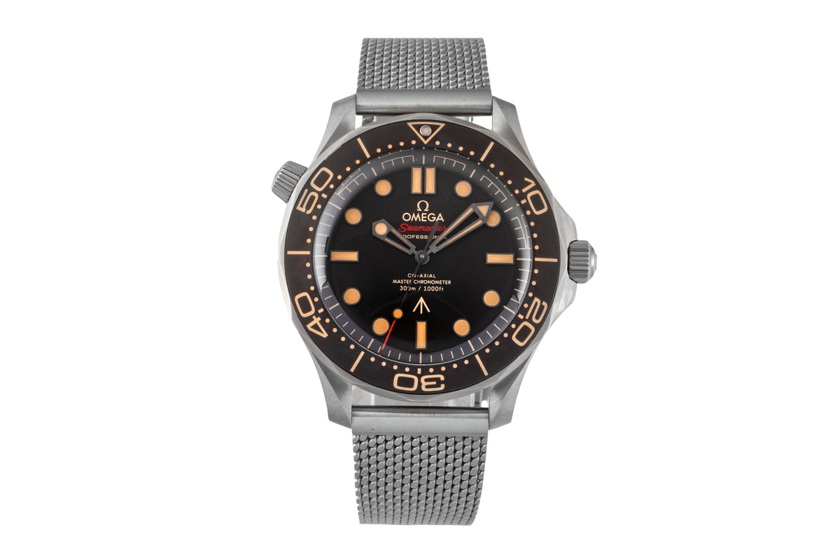 Omega Seamaster titanium automatic men's watch 210.90.42.20.01.001 LP: 10900EUR  [2605809]
