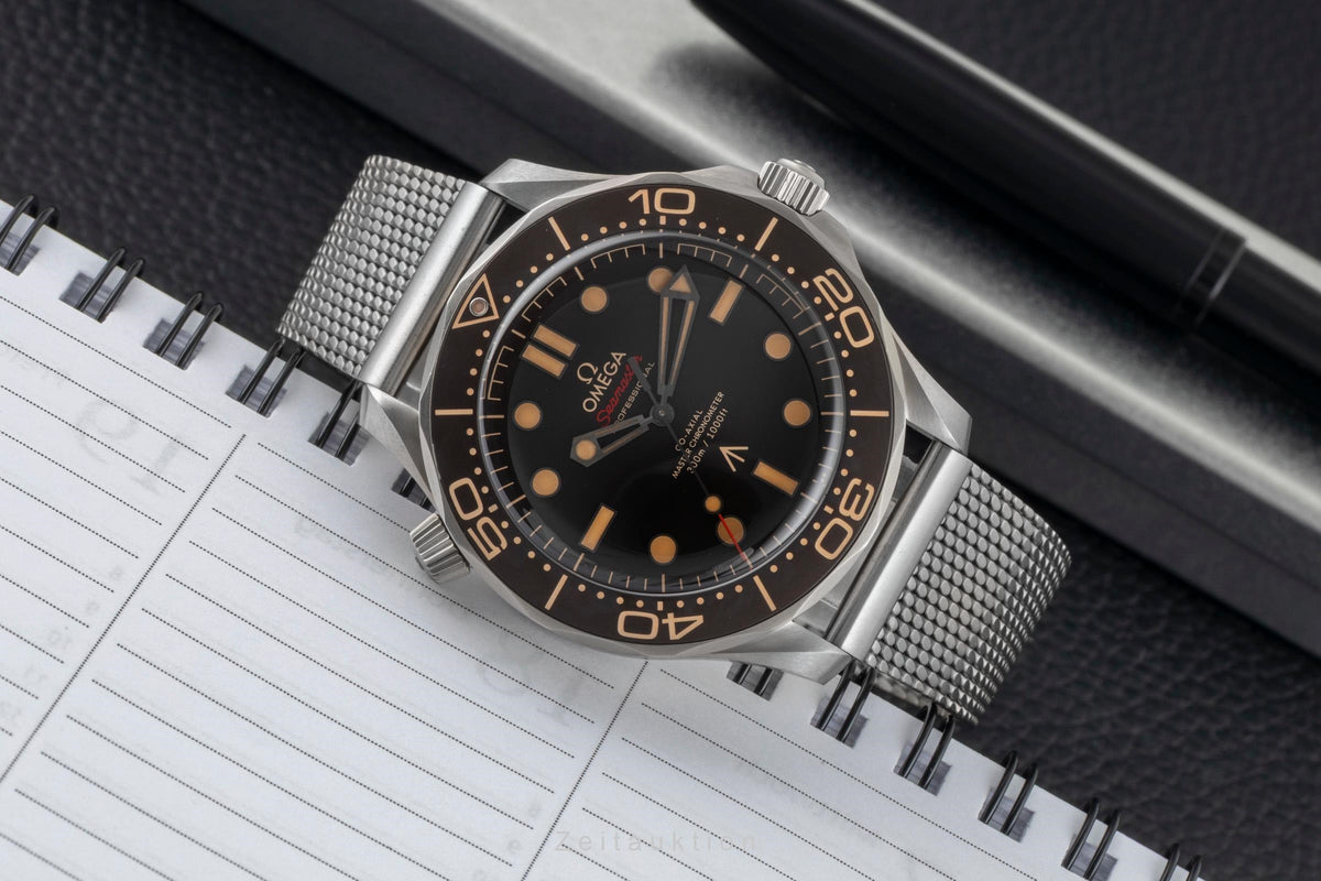 Omega Seamaster titanium automatic men's watch 210.90.42.20.01.001 LP: 10900EUR  [2605809]