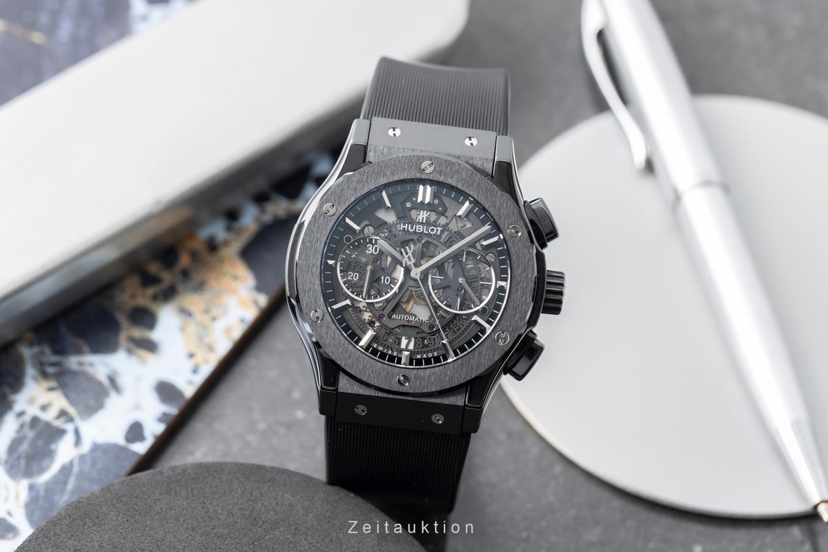 Hublot Classic Fusion chronograph ceramic automatic men's watch 525.CM.0170.RX  [2605810]