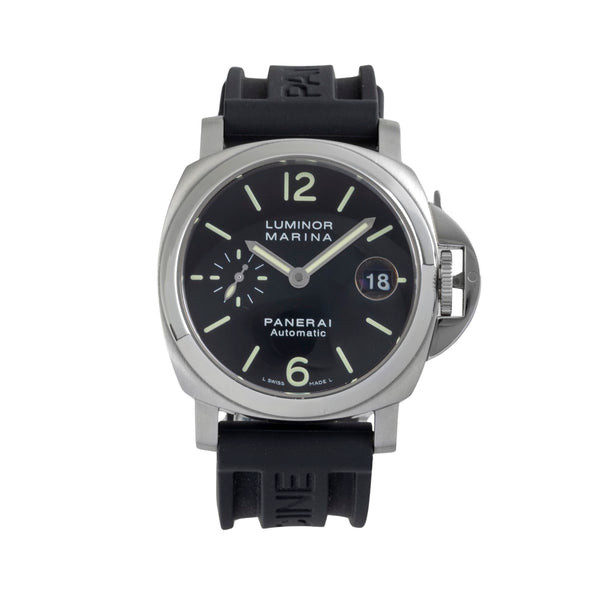 Panerai Luminor Marina Stahl Automatik Herrenuhr Ref. PAM00048 B&P 2007 [2605812]
