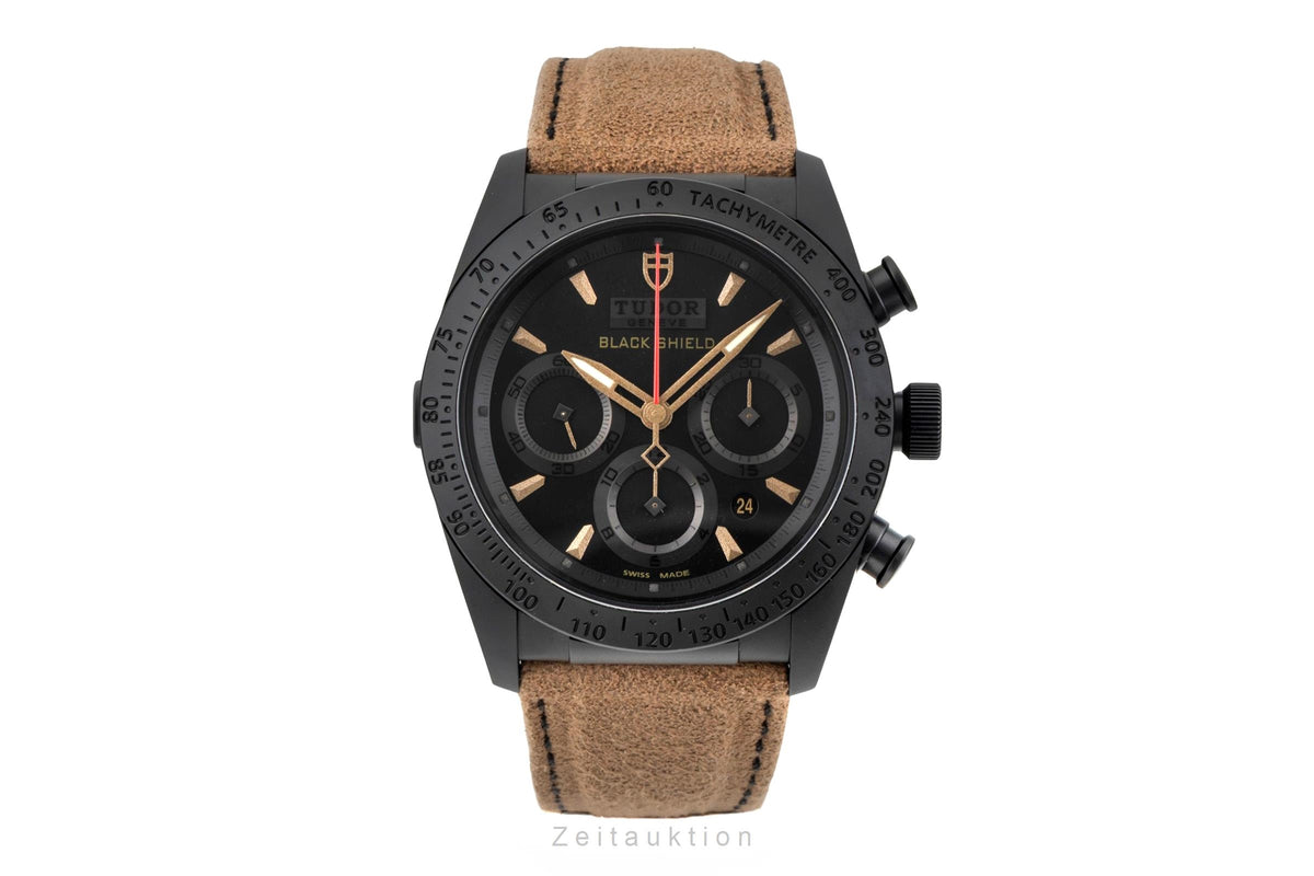 Tudor Black Shield chronograph ceramic / steel automatic men's watch M42000CN-0016  [2605813]