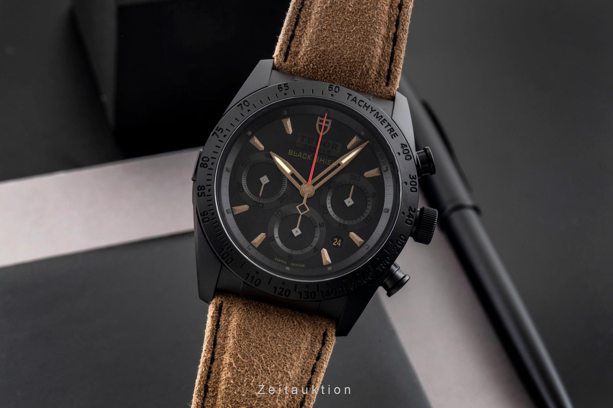 Tudor Black Shield chronograph ceramic / steel automatic men's watch M42000CN-0016  [2605813]