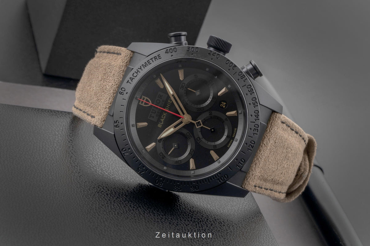 Tudor Black Shield chronograph ceramic / steel automatic men's watch M42000CN-0016  [2605813]
