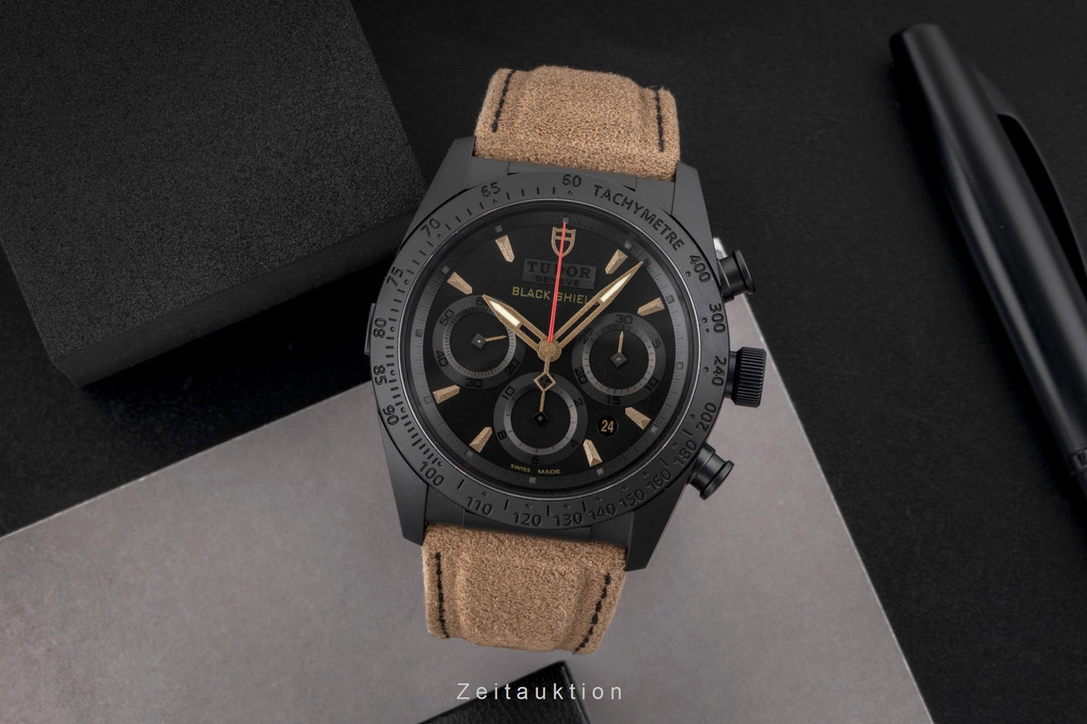 Tudor Black Shield chronograph ceramic / steel automatic men's watch M42000CN-0016  [2605813]