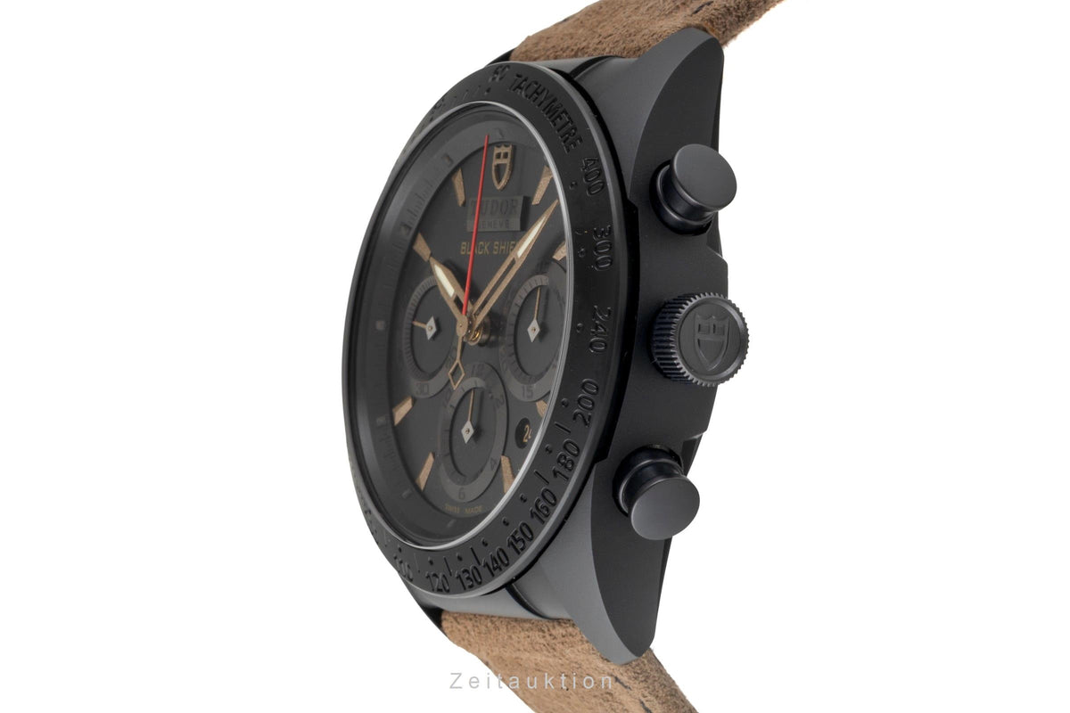 Tudor Black Shield chronograph ceramic / steel automatic men's watch M42000CN-0016  [2605813]
