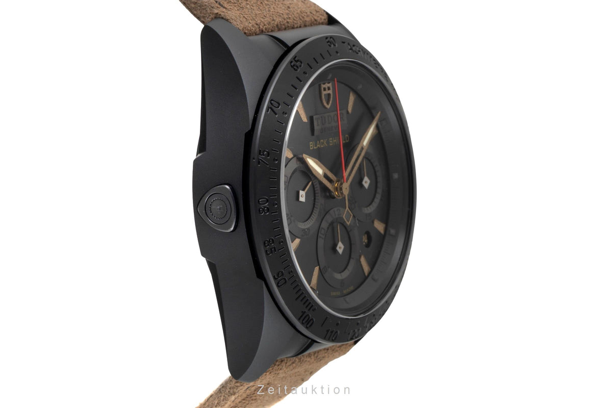 Tudor Black Shield chronograph ceramic / steel automatic men's watch M42000CN-0016  [2605813]