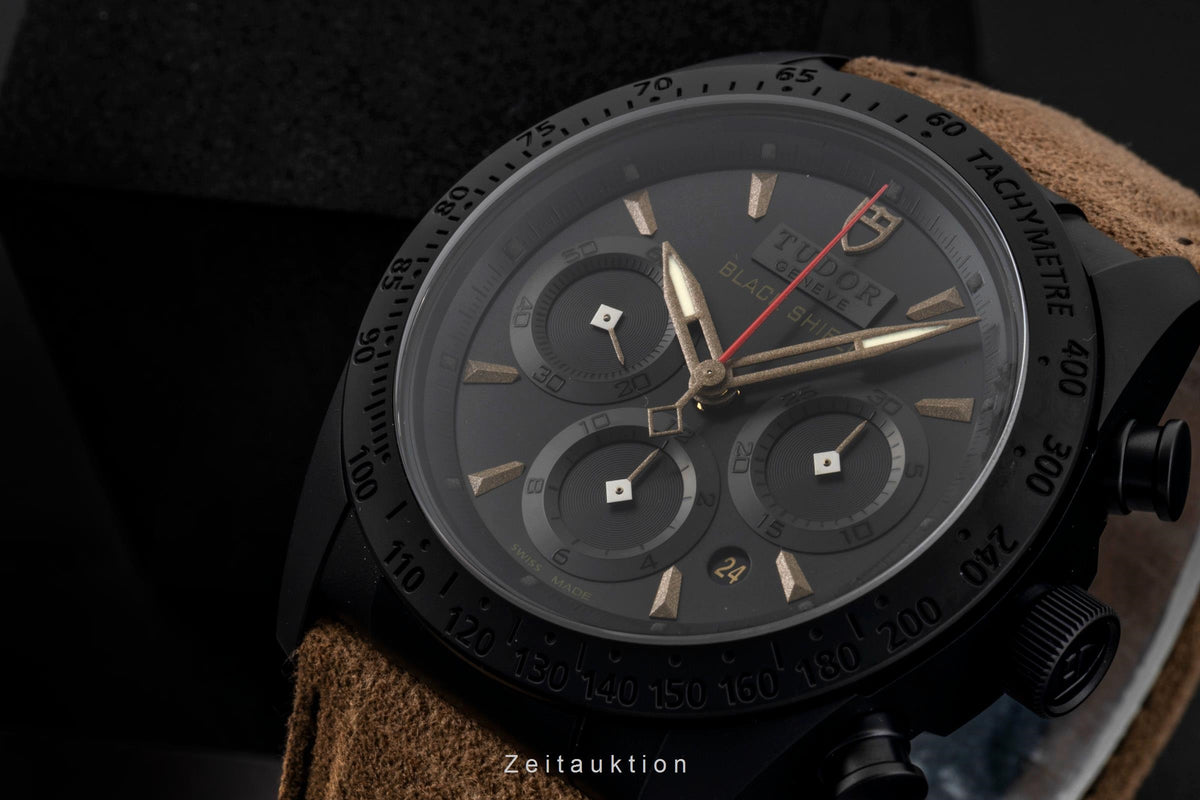 Tudor Black Shield chronograph ceramic / steel automatic men's watch M42000CN-0016  [2605813]