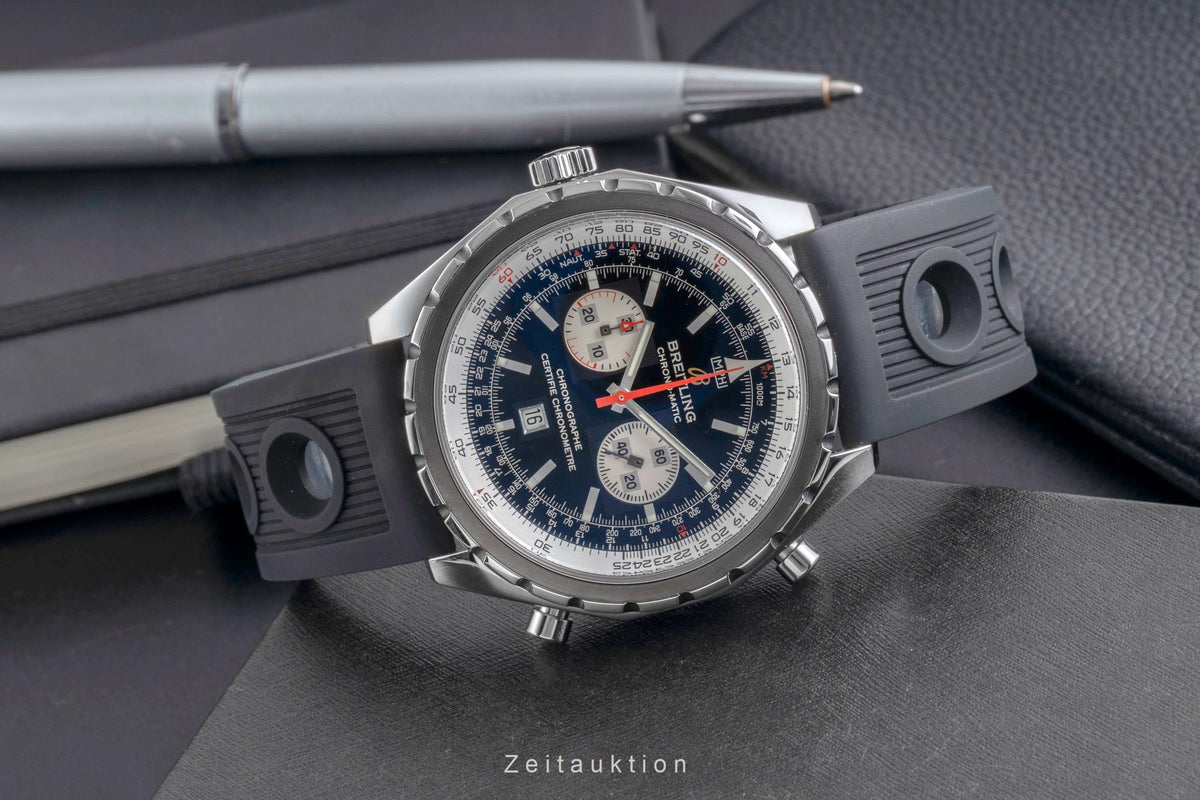 Breitling Chrono-Matic chronograph steel automatic men's watch A41360  [2605816]