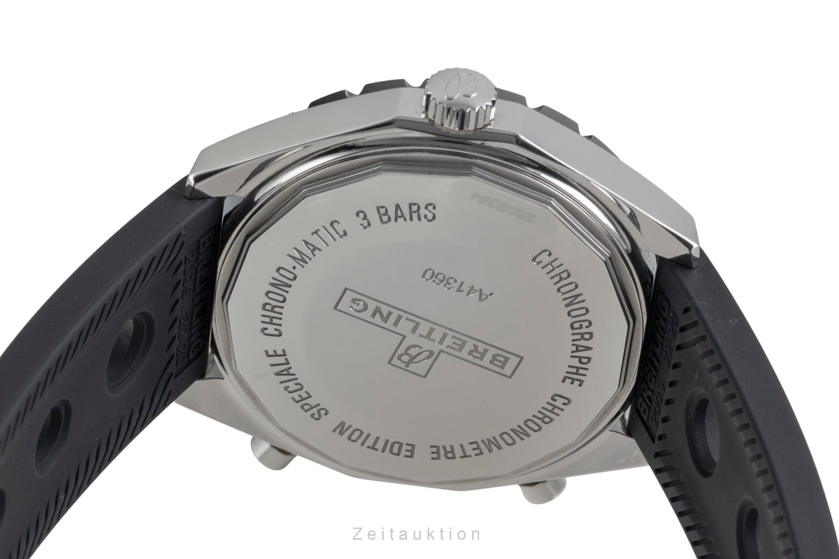 Breitling Chrono-Matic chronograph steel automatic men's watch A41360  [2605816]