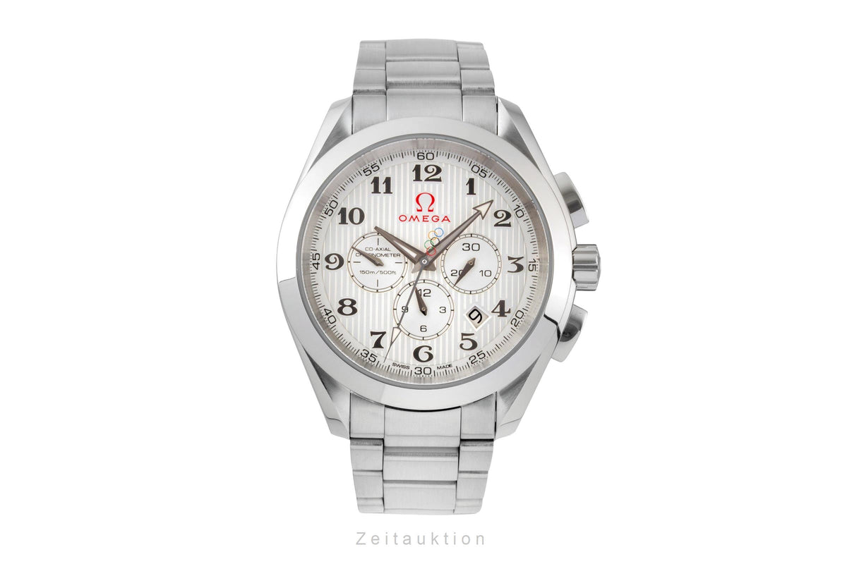 Omega Seamaster chronograph steel automatic men's watch 231.10.44.50.02.001, 178.1133  [2605817]