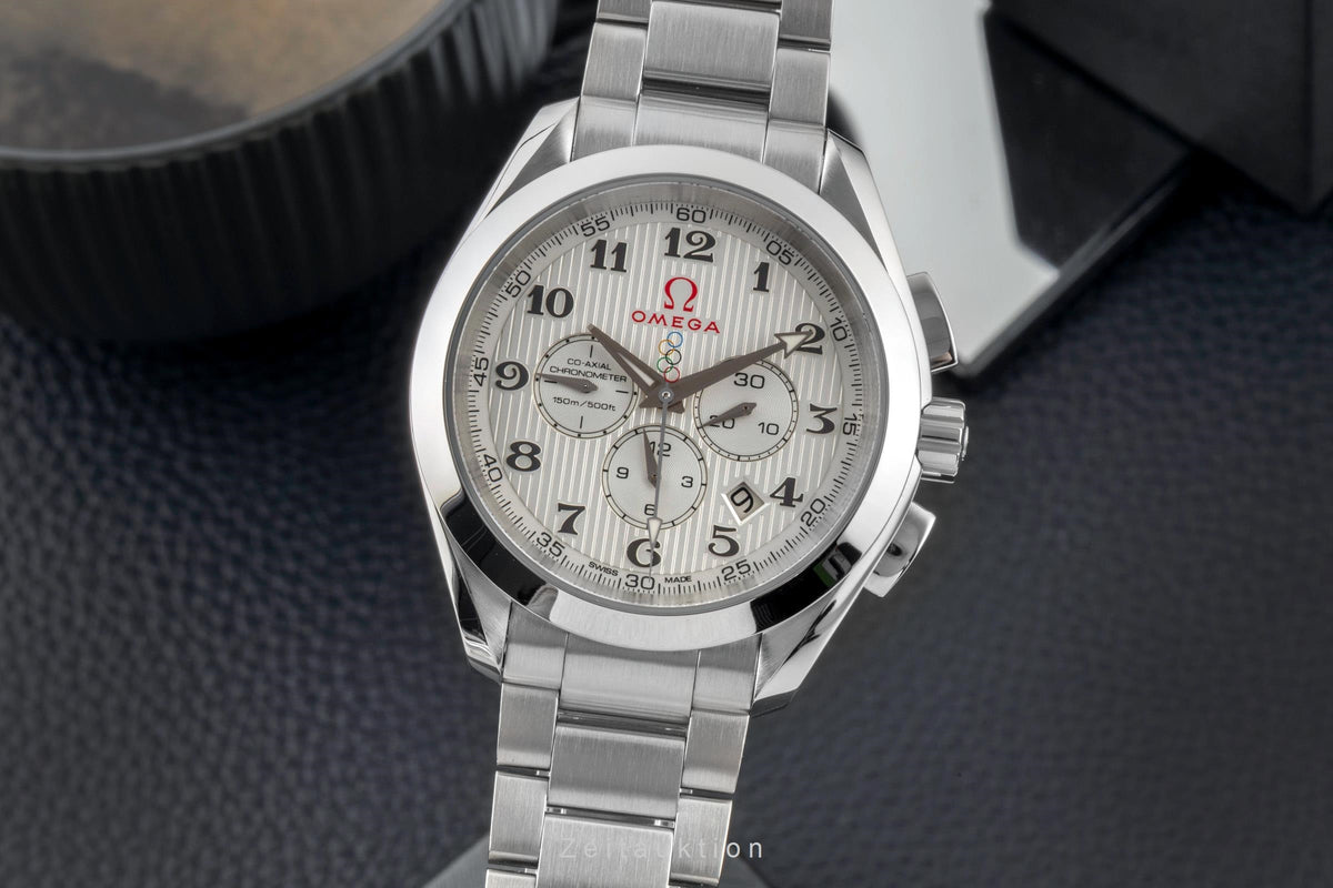 Omega Seamaster chronograph steel automatic men's watch 231.10.44.50.02.001, 178.1133  [2605817]