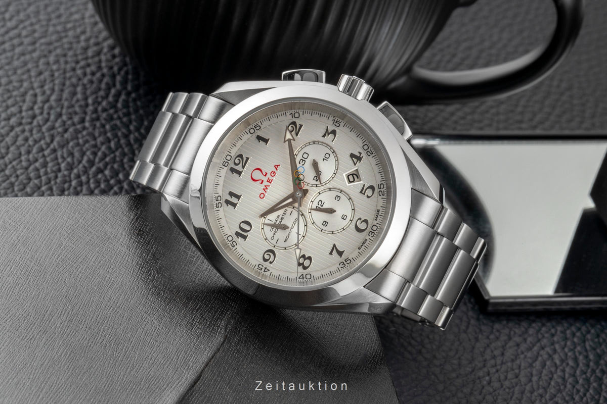 Omega Seamaster chronograph steel automatic men's watch 231.10.44.50.02.001, 178.1133  [2605817]