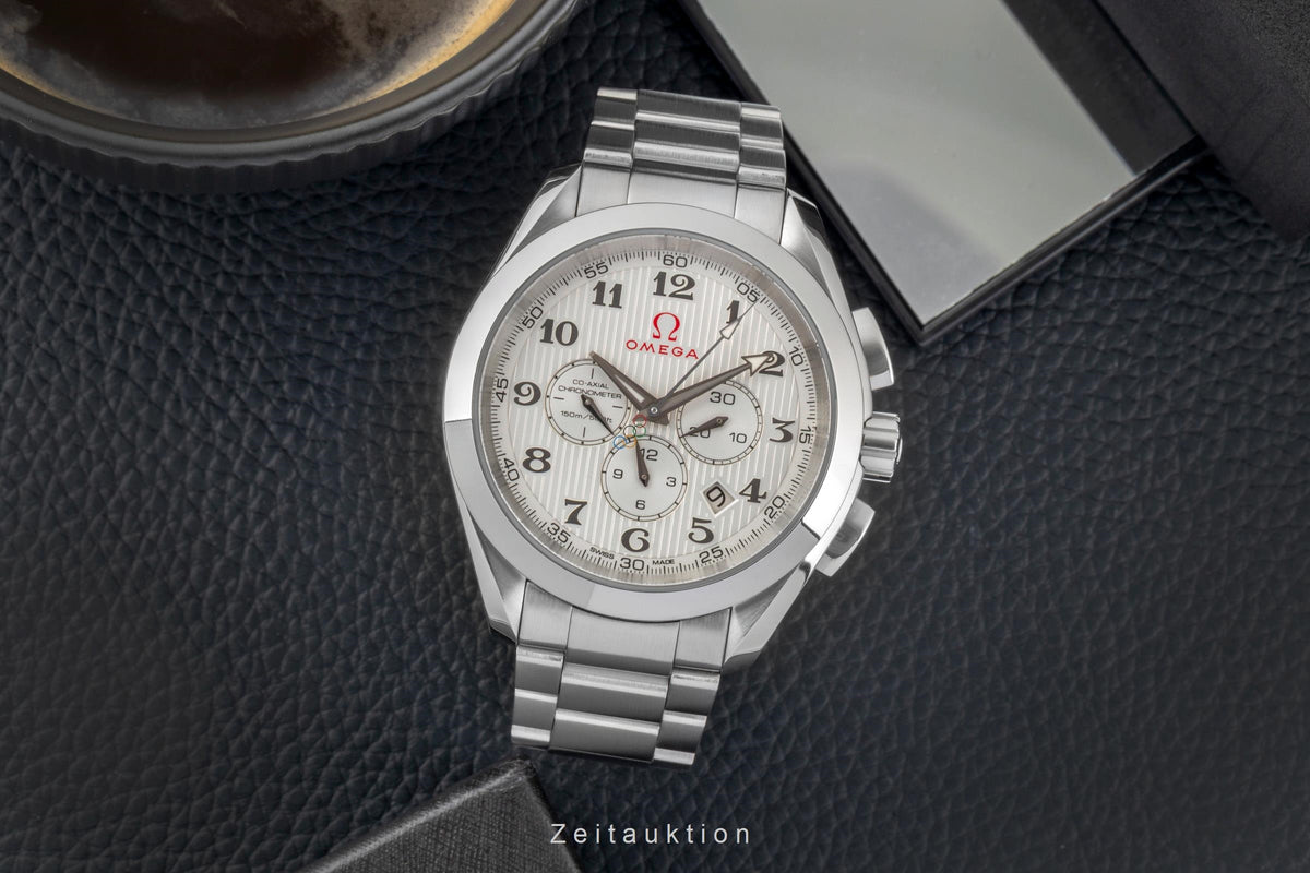 Omega Seamaster chronograph steel automatic men's watch 231.10.44.50.02.001, 178.1133  [2605817]