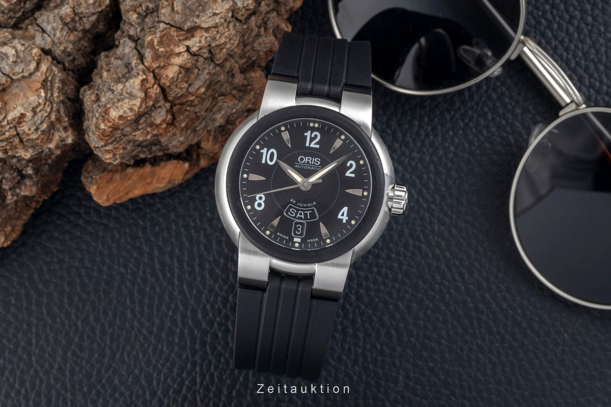 Oris TT1 acier automatique montre pour hommes 01 635 7518 4464-07 4 24 14  [2605820]