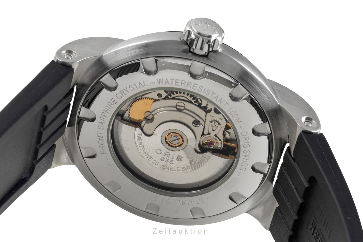 Oris TT1 acier automatique montre pour hommes 01 635 7518 4464-07 4 24 14  [2605820]