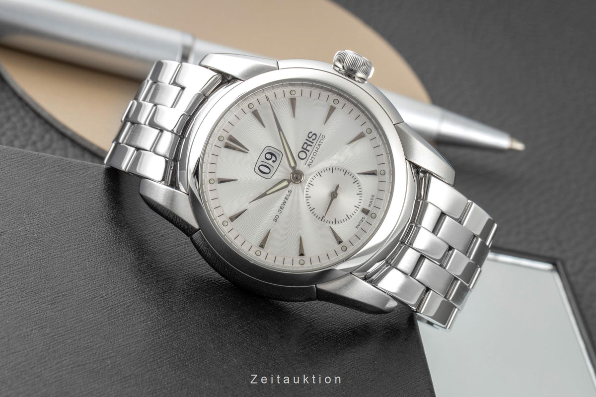 Oris Artelier acero automático reloj para caballeros 665 7549 4051 LS  [2605822]
