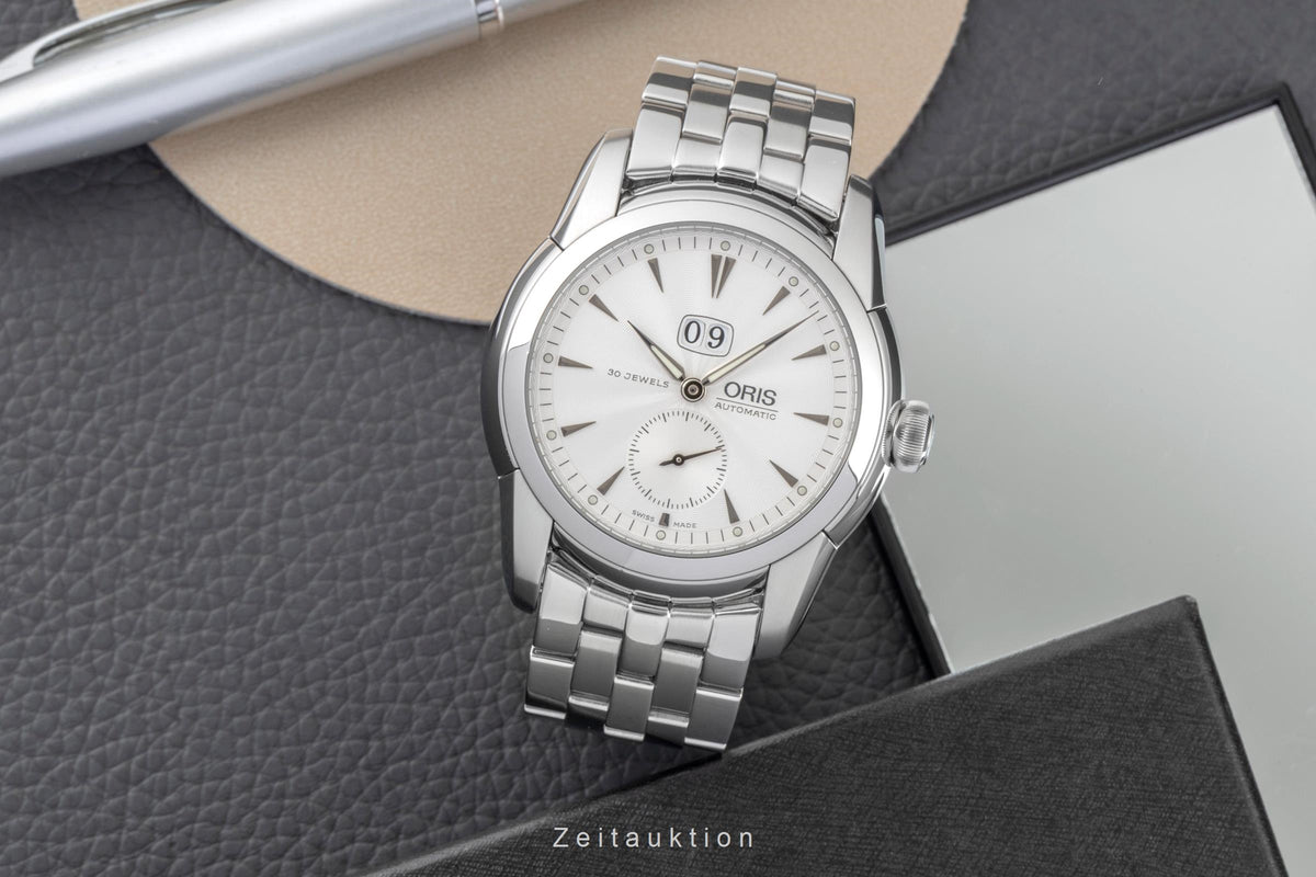 Oris Artelier acero automático reloj para caballeros 665 7549 4051 LS  [2605822]