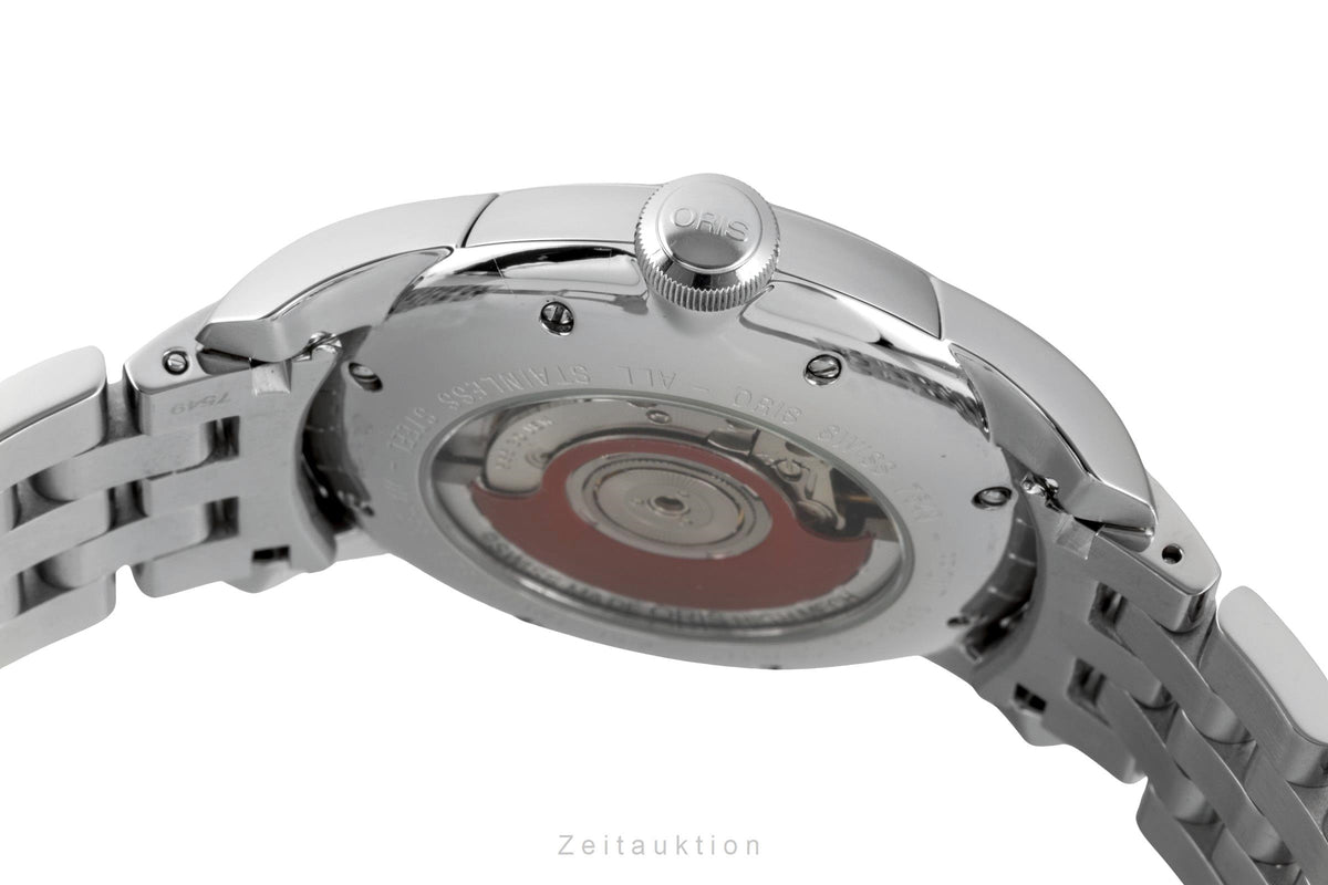 Oris Artelier acero automático reloj para caballeros 665 7549 4051 LS  [2605822]