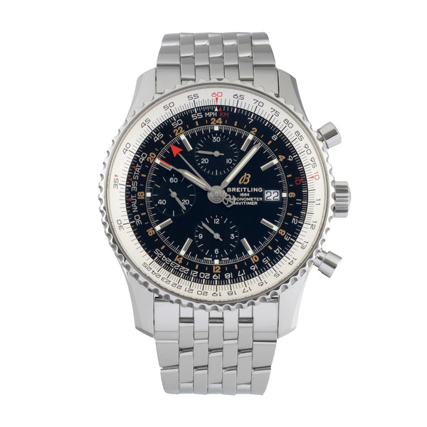 Breitling Navitimer GMT acier automatique montre pour hommes A24322121B2A1  [2605826]