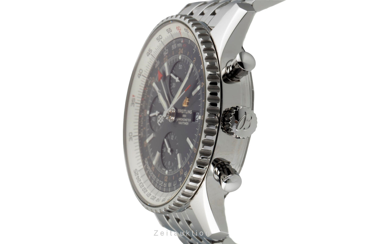 Breitling Navitimer GMT acier automatique montre pour hommes A24322121B2A1  [2605826]