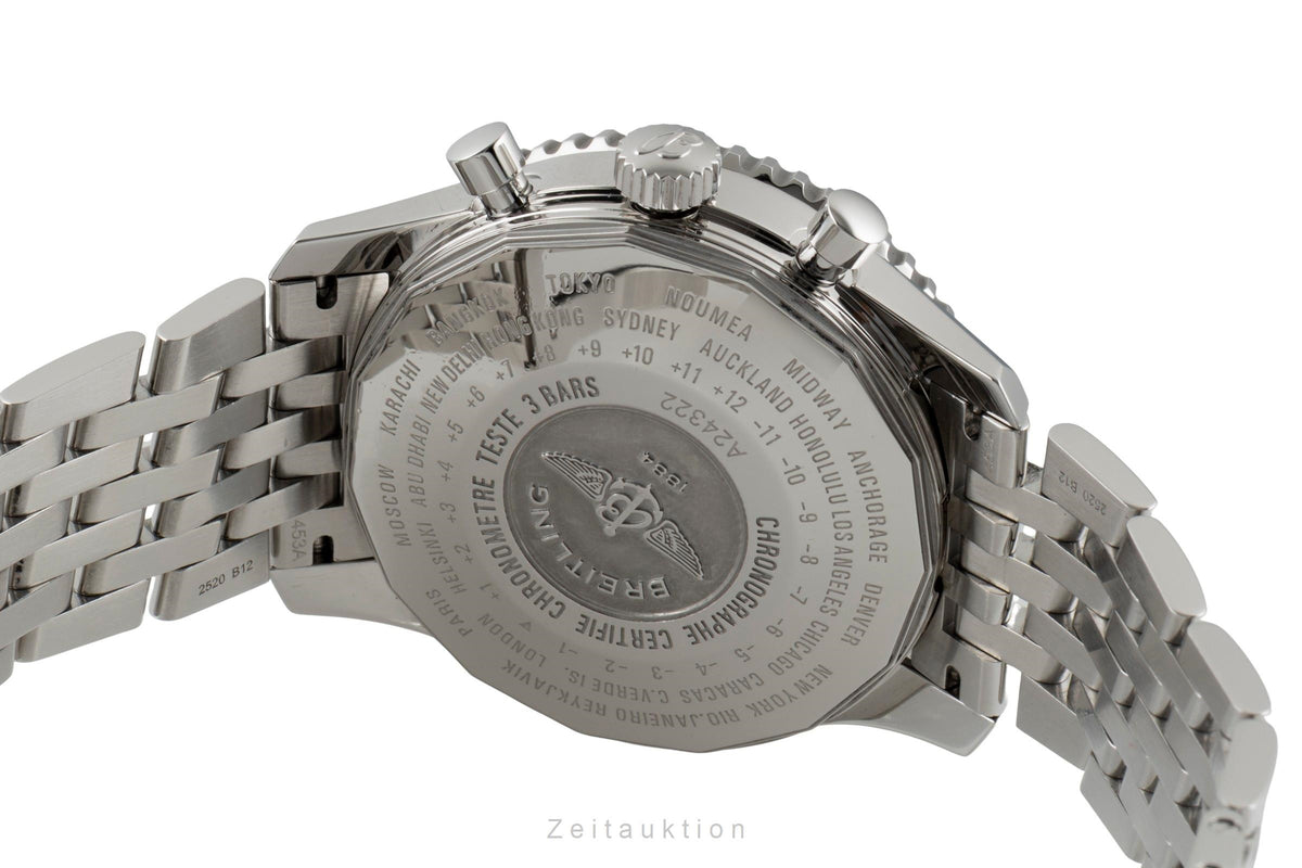 Breitling Navitimer GMT acier automatique montre pour hommes A24322121B2A1  [2605826]