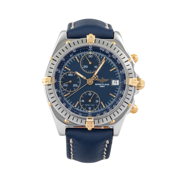 Breitling Chronomat chronographe acier / or  automatique montre pour hommes B13047  [2605829]