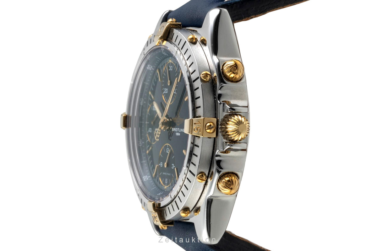 Breitling Chronomat chronographe acier / or  automatique montre pour hommes B13047  [2605829]