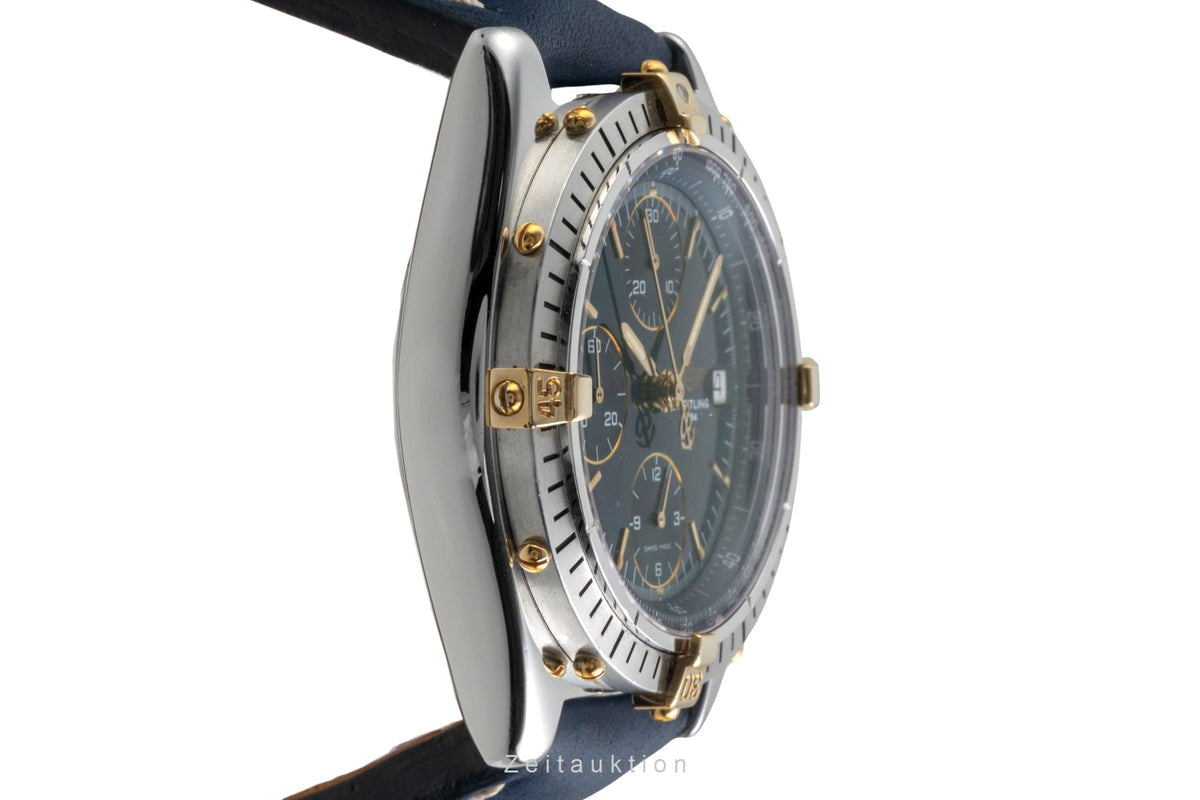 Breitling Chronomat chronographe acier / or  automatique montre pour hommes B13047  [2605829]
