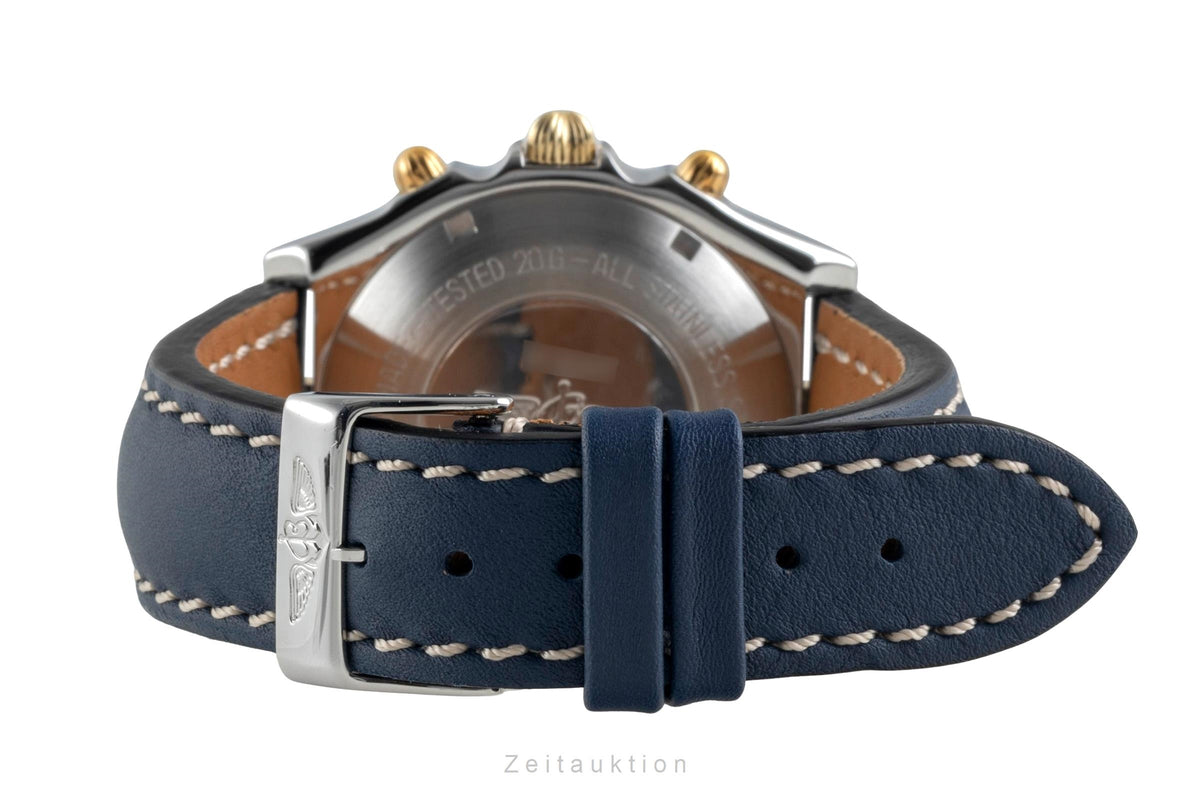 Breitling Chronomat chronographe acier / or  automatique montre pour hommes B13047  [2605829]