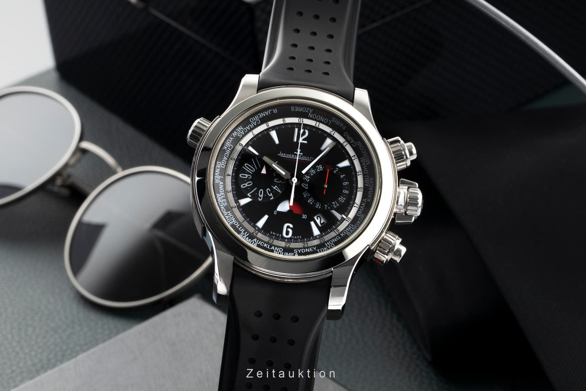 Jaeger LeCoultre Master Compressor Chronograph Stahl / Titan Q1768470 B&P 2007 [2605831]