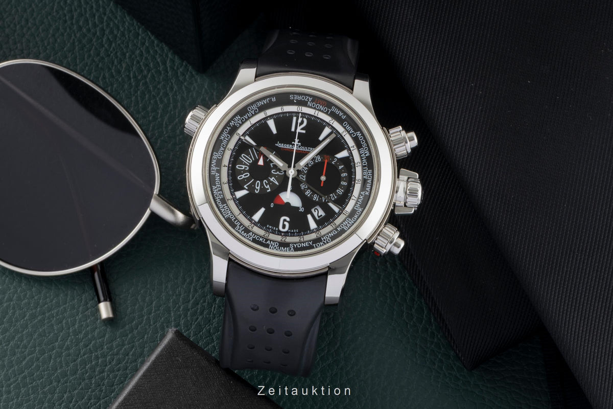 Jaeger LeCoultre Master Compressor Chronograph Stahl / Titan Q1768470 B&P 2007 [2605831]