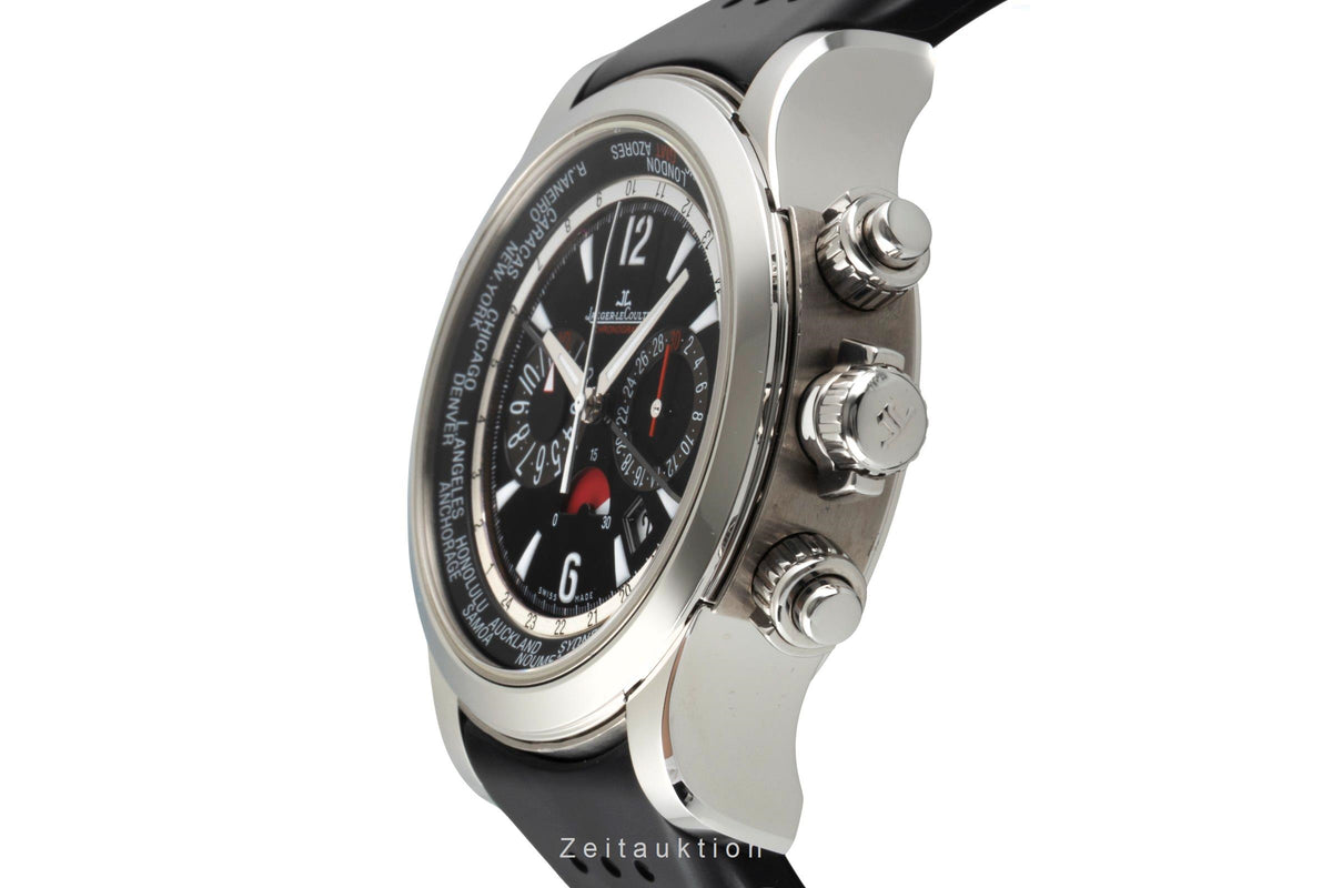 Jaeger LeCoultre Master Compressor Chronograph Stahl / Titan Q1768470 B&P 2007 [2605831]