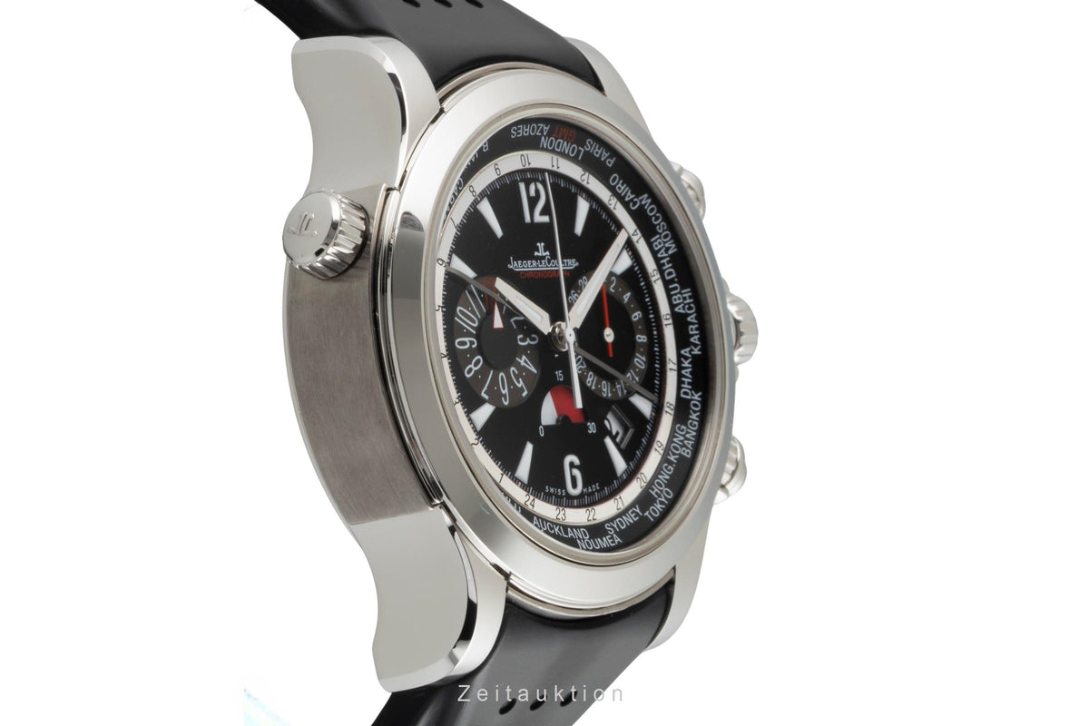 Jaeger LeCoultre Master Compressor Chronograph Stahl / Titan Q1768470 B&P 2007 [2605831]