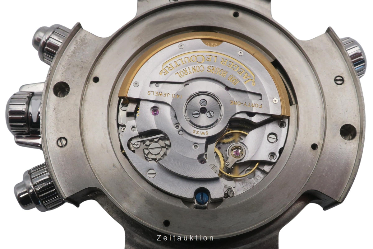 Jaeger LeCoultre Master Compressor Chronograph Stahl / Titan Q1768470 B&P 2007 [2605831]
