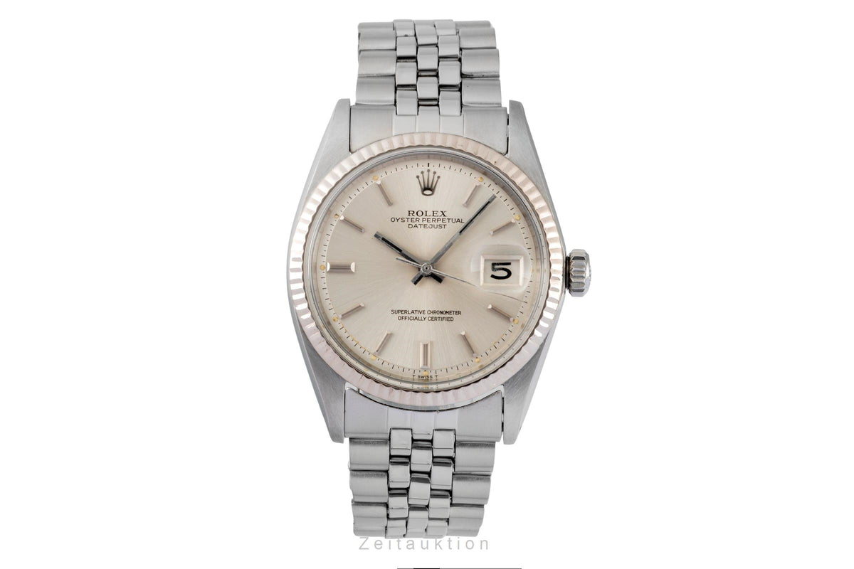 Rolex Datejust acero / oro automático reloj para caballeros 1601 Vintage  [2605832]