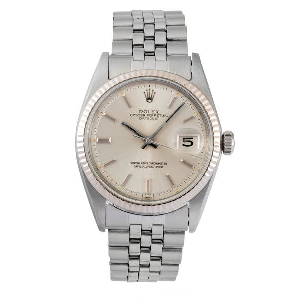 Rolex Datejust acero / oro automático reloj para caballeros 1601 Vintage  [2605832]