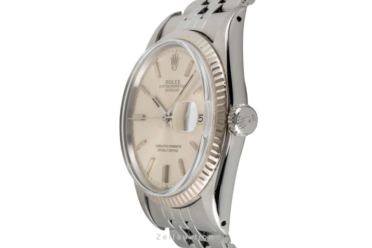 Rolex Datejust acero / oro automático reloj para caballeros 1601 Vintage  [2605832]