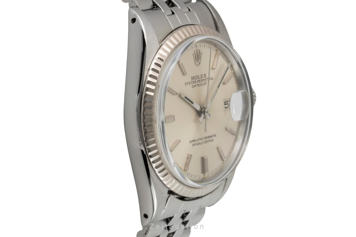 Rolex Datejust acero / oro automático reloj para caballeros 1601 Vintage  [2605832]