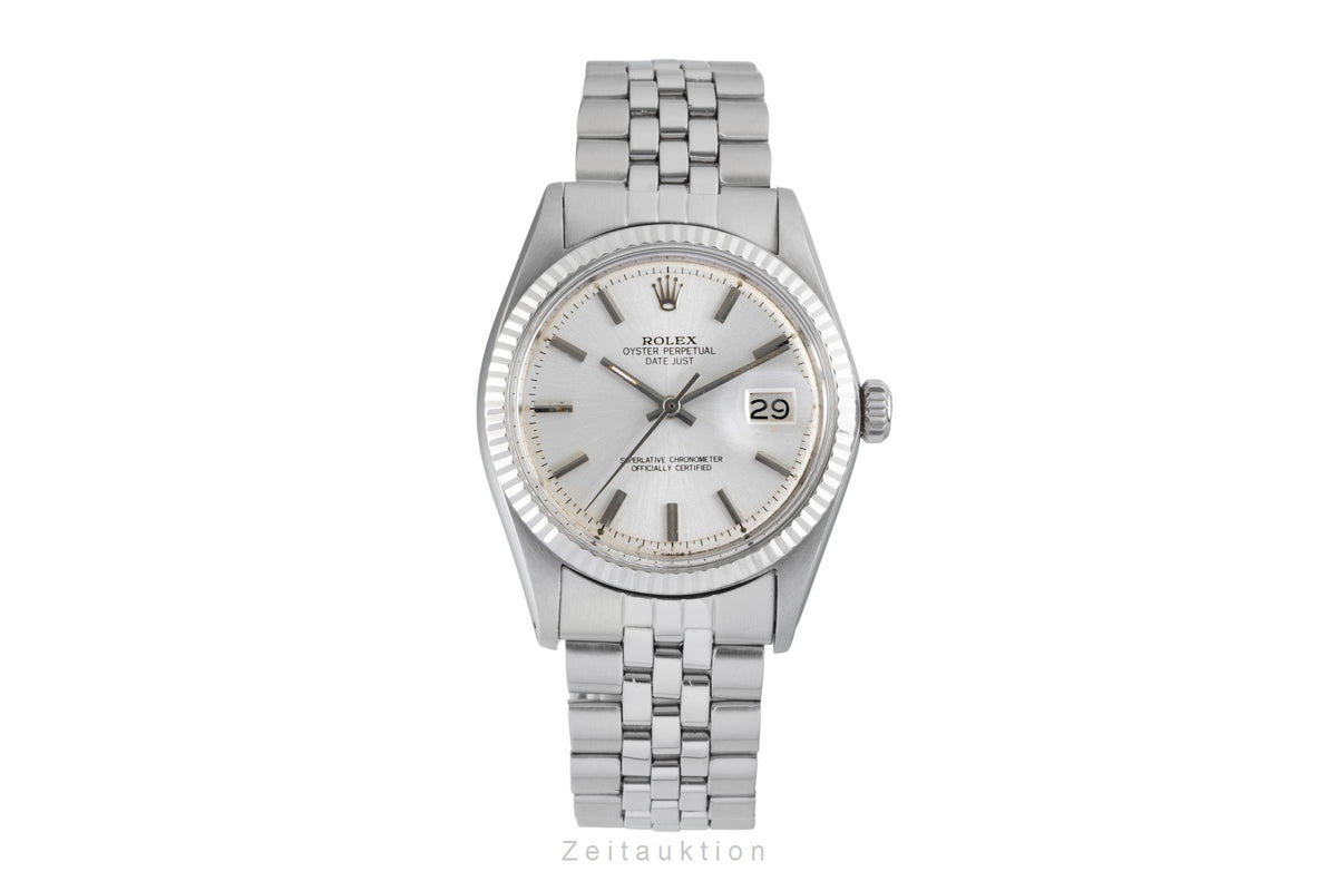 Rolex Datejust acero / oro automático reloj para caballeros 1601 Vintage  [2605833]