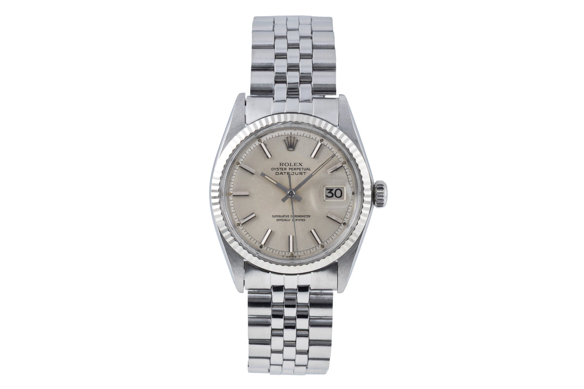 Rolex Datejust steel / gold automatic men's watch 1601 Vintage  [2605834]