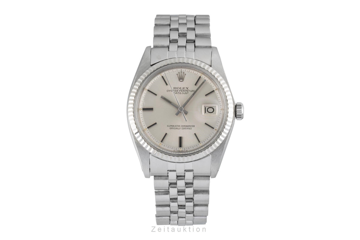 Rolex Datejust acero / oro automático reloj para caballeros 1601 Vintage  [2605835]