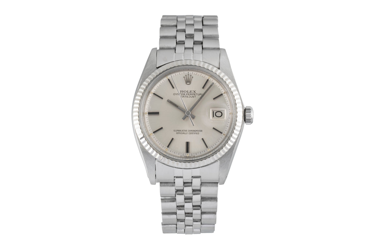 Rolex Datejust acier / or  automatique montre pour hommes 1601 Vintage  [2605835]