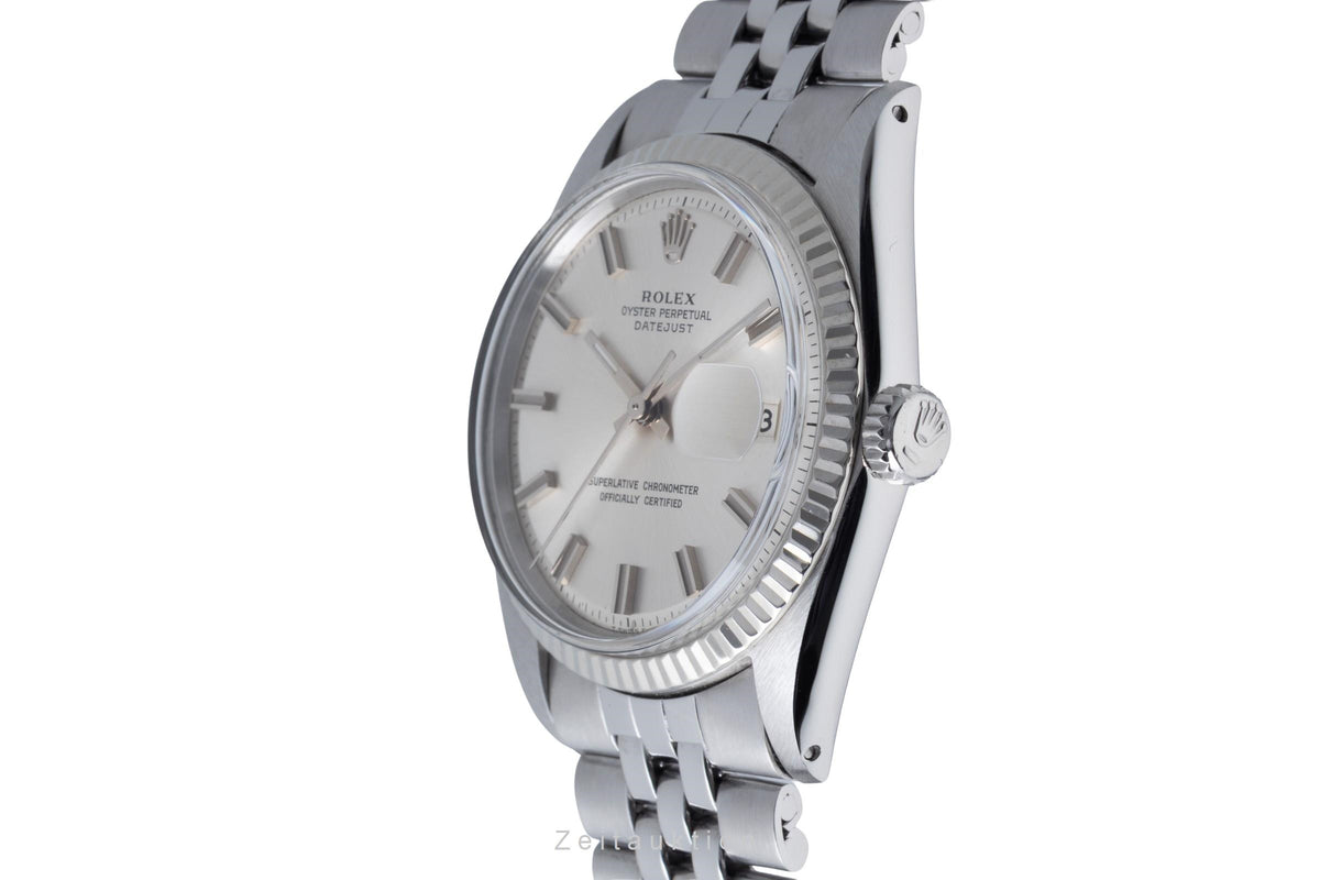 Rolex Datejust acero / oro blanco automático reloj para caballeros 1601 Vintage  [2605836]