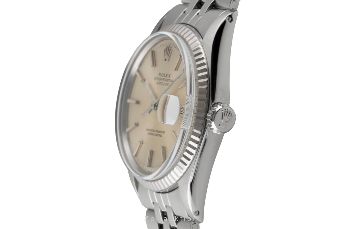 Rolex Datejust 36 Stahl Weissgold Automatik Ref.1601 vintage Klassiker [2605837]