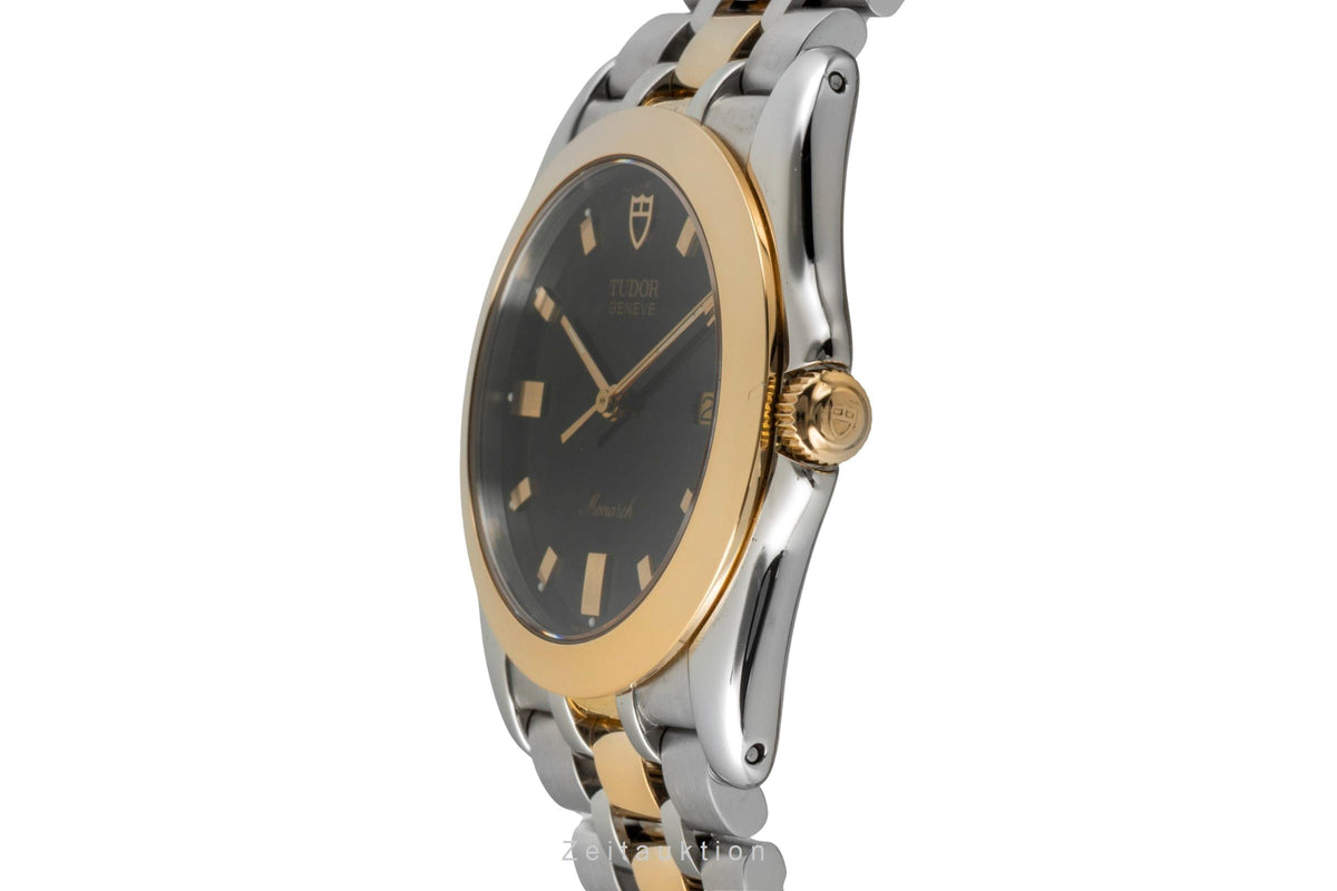 Tudor Monarch acier / or  quartz montre pour hommes 15623  [2605838]