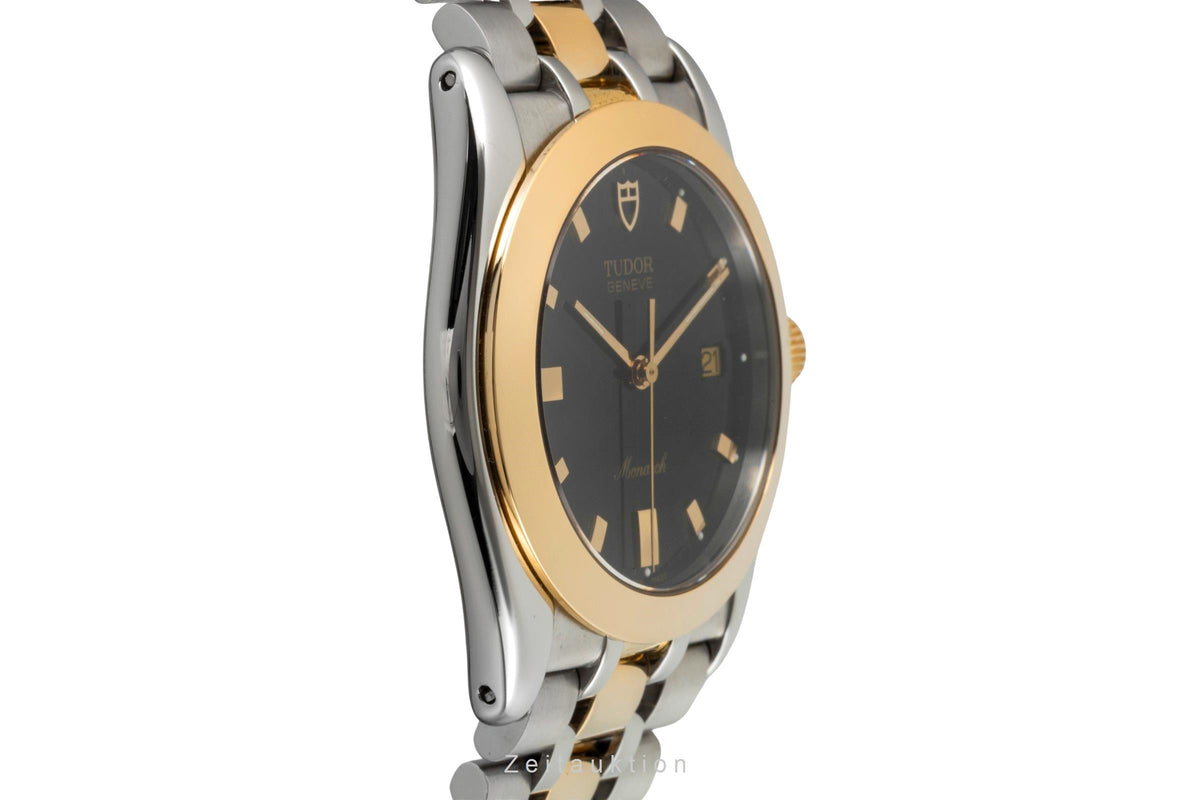 Tudor Monarch acier / or  quartz montre pour hommes 15623  [2605838]