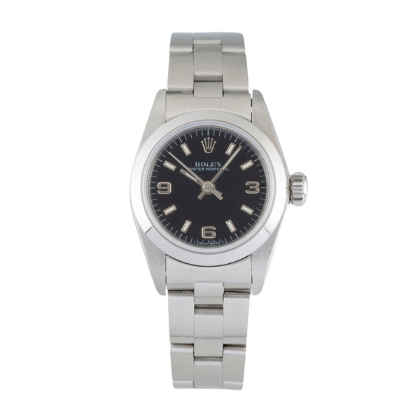 Rolex Oyster Perpetual acero automático reloj para damas  67180  [2605840]