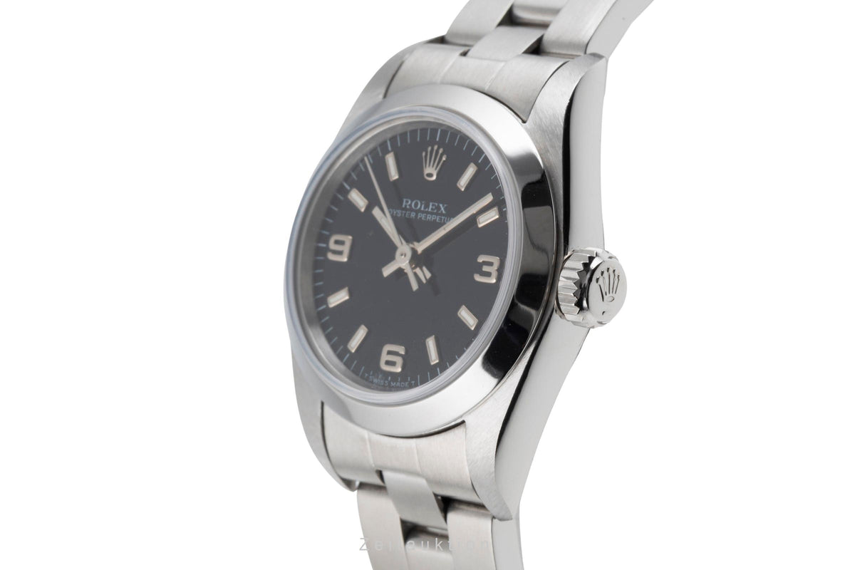 Rolex Oyster Perpetual acero automático reloj para damas  67180  [2605840]
