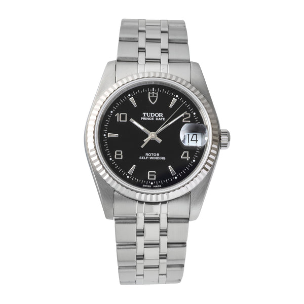 Tudor Prince Date Stahl/Weissgold Automatik Medium Size Ref. 74034  [2605841]