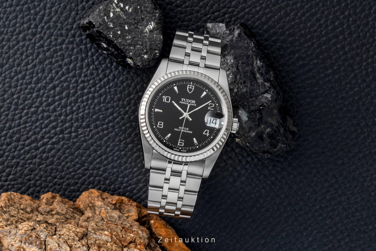 Tudor Prince Date Stahl/Weissgold Automatik Medium Size Ref. 74034  [2605841]
